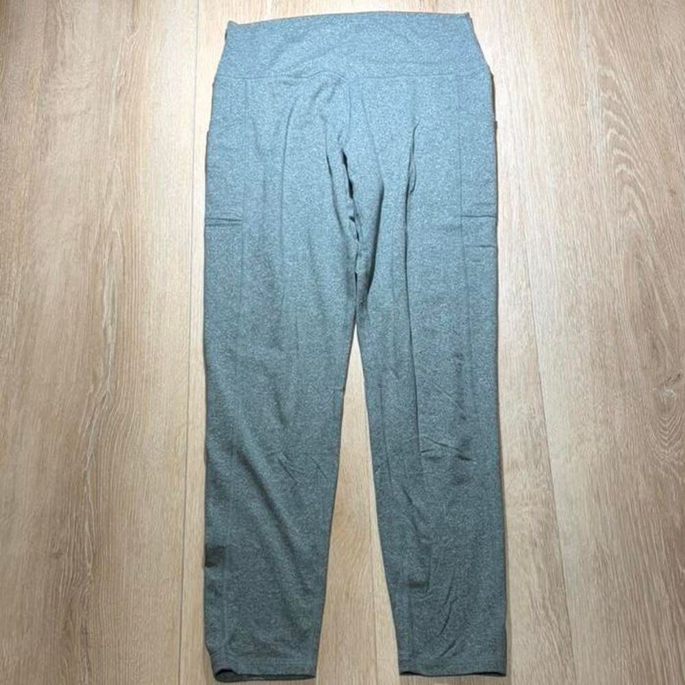 Unbranded Women's Grey and Green Leggings